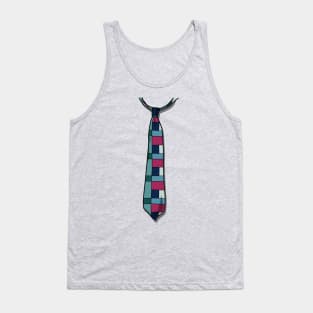 Faux Tie T-Shirt – Look Dapper, Feel Comfortable No 3 Tank Top